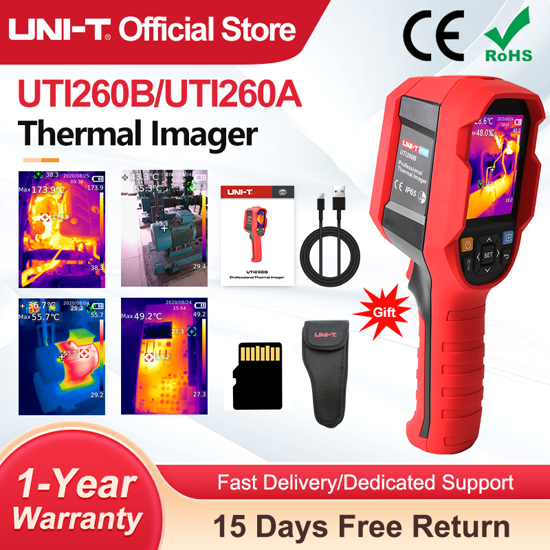 Thermal Imaging Camera Pcb Repair - UNI-T UTI260B UTI260A Câmera de imagem