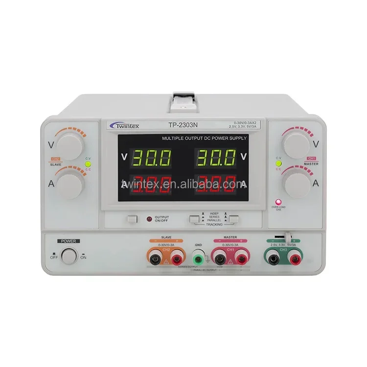 Linear Lab Power Supply Adjustable - Fonte de Alimentação Linear Ajustável de