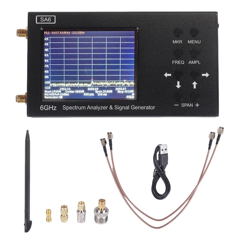 Signal Generator Spectrum Analyzer - Analisador de Espectro Portátil B23B SA6