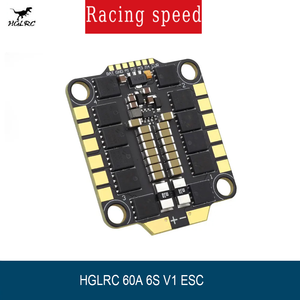 Fpv Flight Controller F7 Stack 60A - Controlador de Voo HGLRC 60A 6S