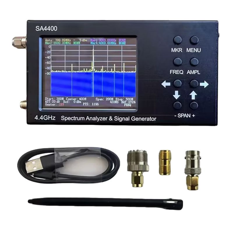 Signal Generator Spectrum Analyzer - AT05-Novo Analisador de Espectro e Gerador