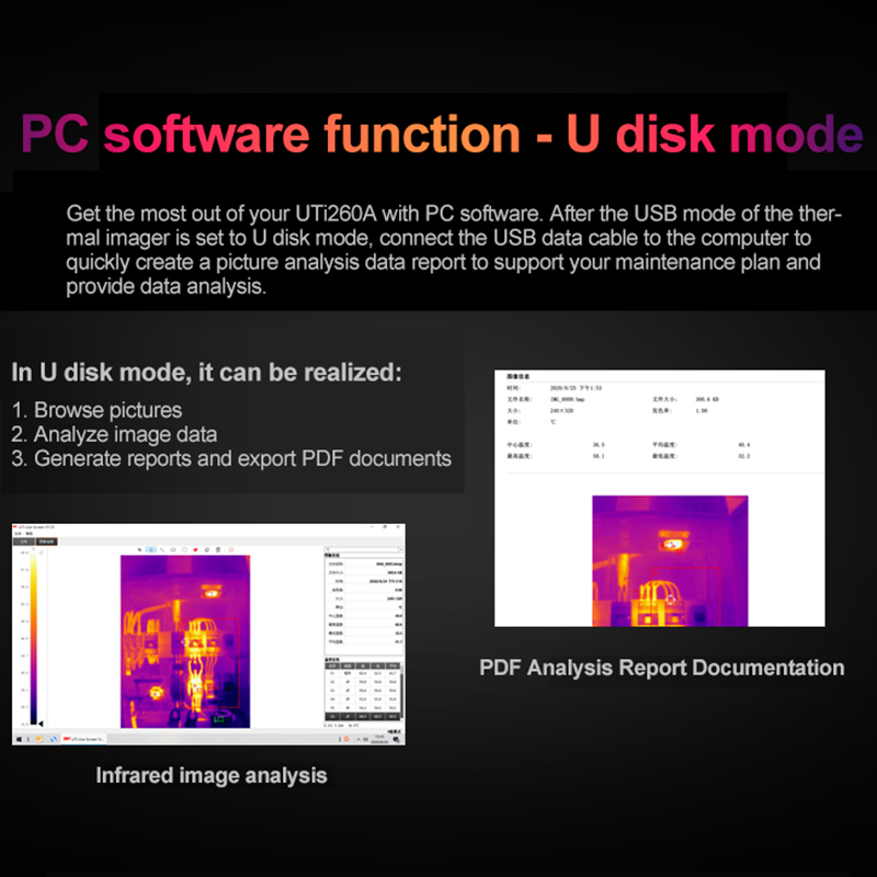 UNI-T UTI260B UTI260A Câmera d - Thermal Imaging Camera Pcb Repair avaliação e preço