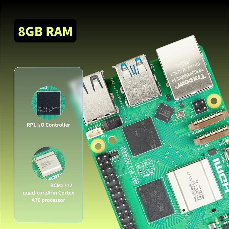 AS95-Kit Inicial Irasptek para - Raspberry Pi 5 8Gb Kit avaliação e preço