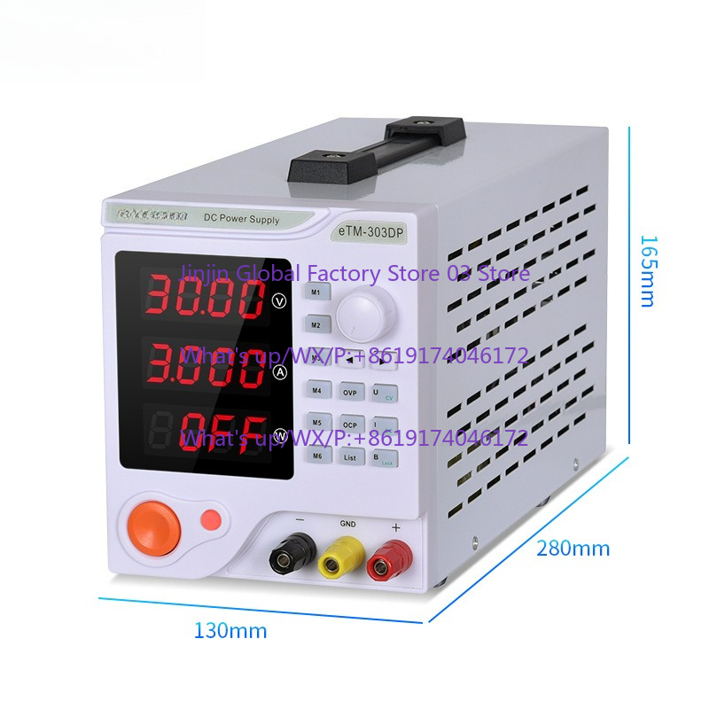 Fonte de Alimentação DC Progra - Linear Lab Power Supply Adjustable avaliação e preço
