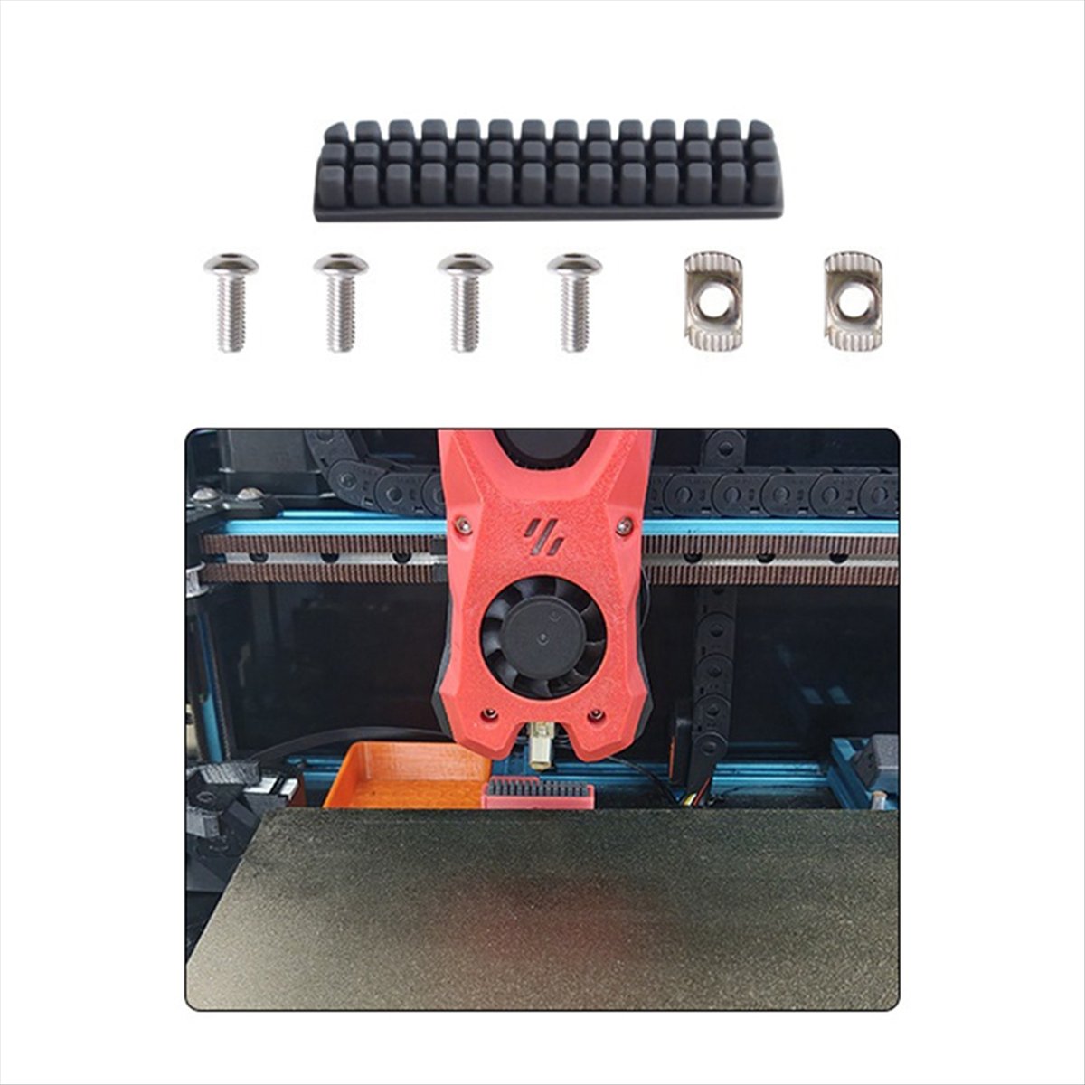 (B63C) Escova de Silicone para - Voron 2.4 R2 Kit avaliação e preço