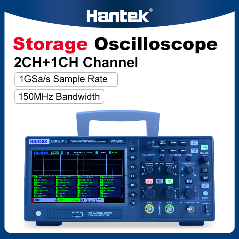 Osciloscópio Digital Portátil  - Digital Storage Oscilloscope 100Mhz avaliação e preço