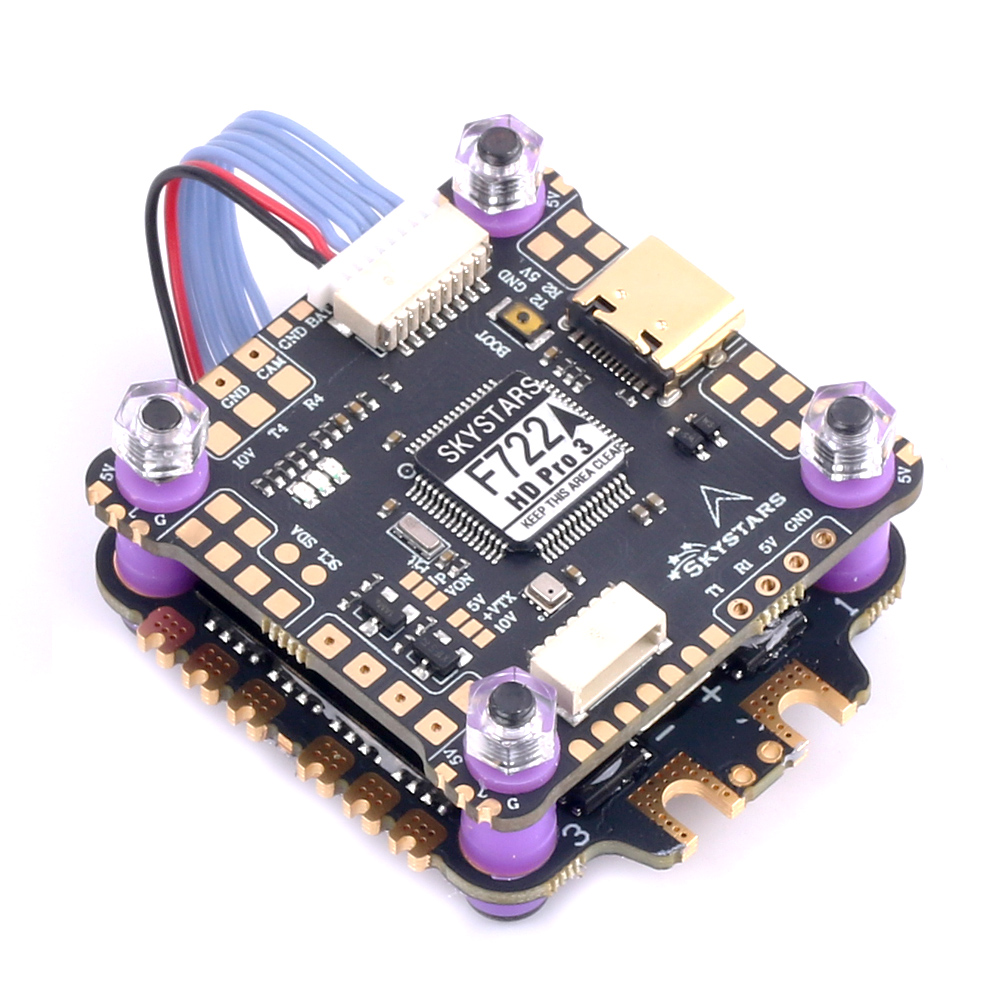 Controlador de vôo SKYSTARS F7 - Fpv Flight Controller F7 Stack 60A avaliação e preço